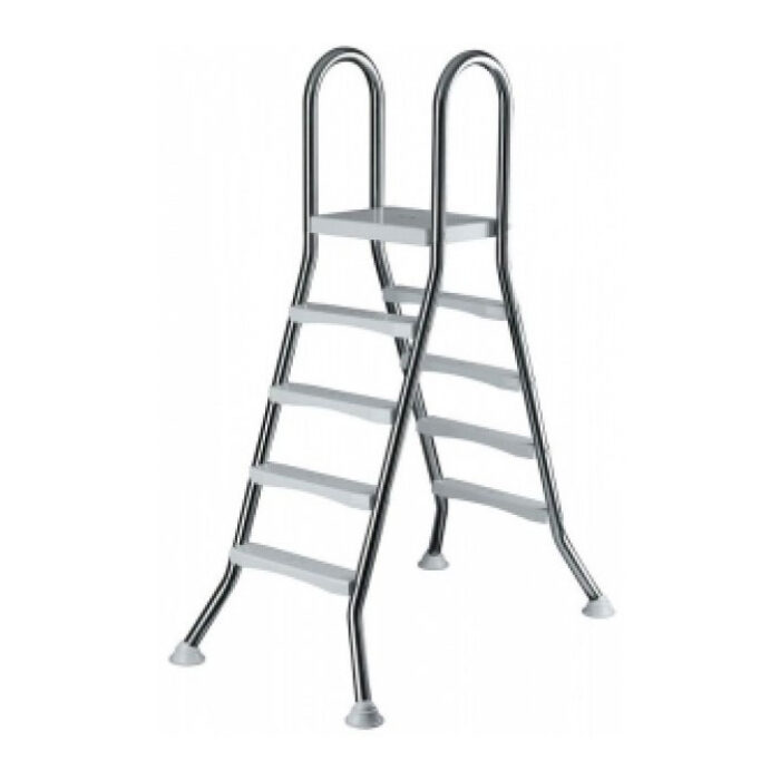 Hochbeckenleiter 2 x 4 Stufen und 1 Plattform