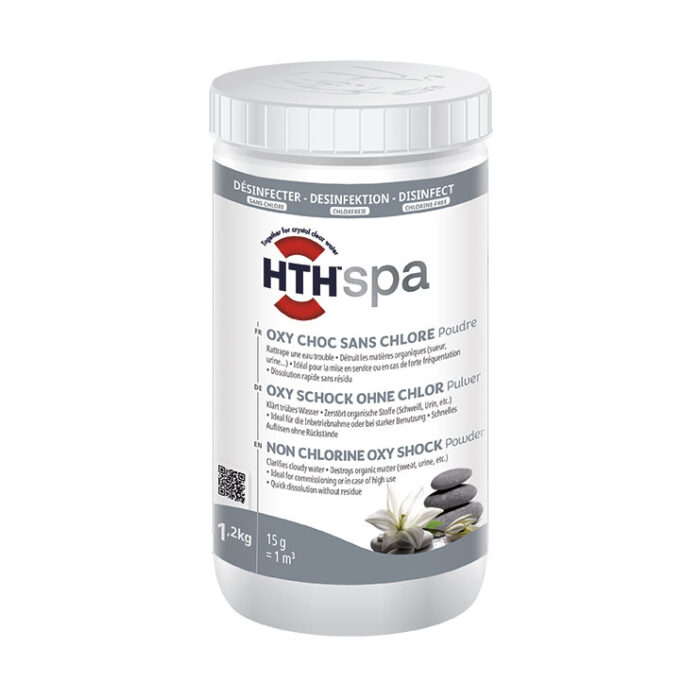 hth®Spa Schocksauerstoff Pulver 1,2 kg